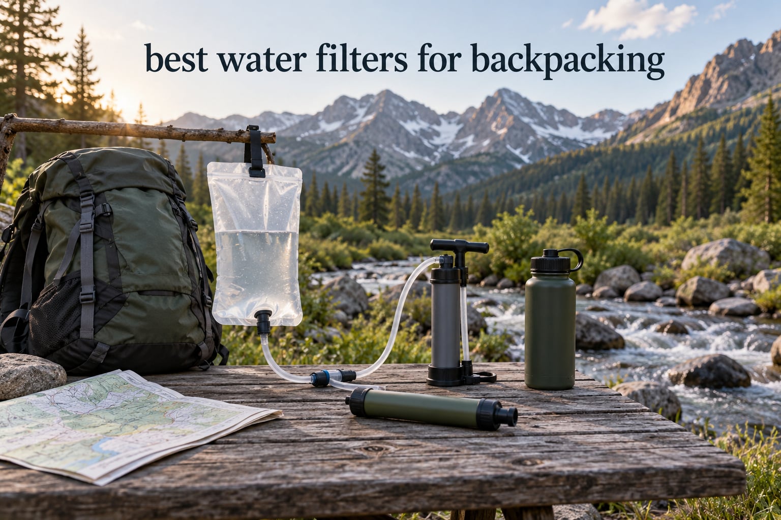 best water filters for backpacking
