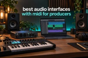 best audio interfaces with midi for producers