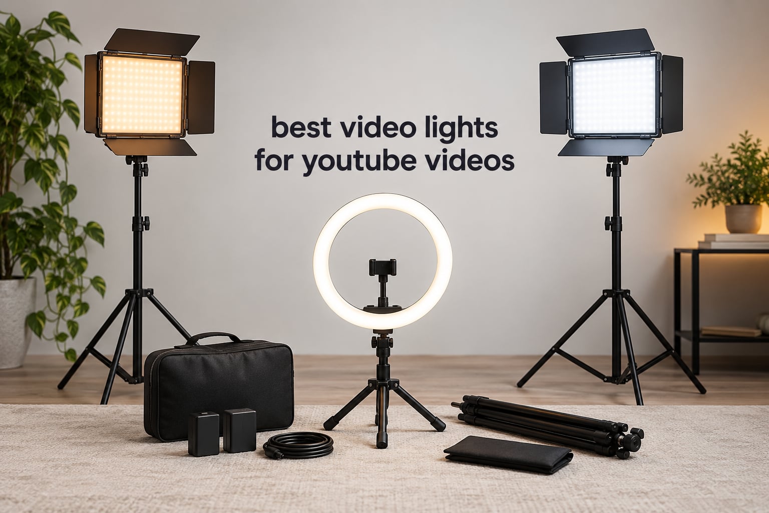 best video lights for youtube videos