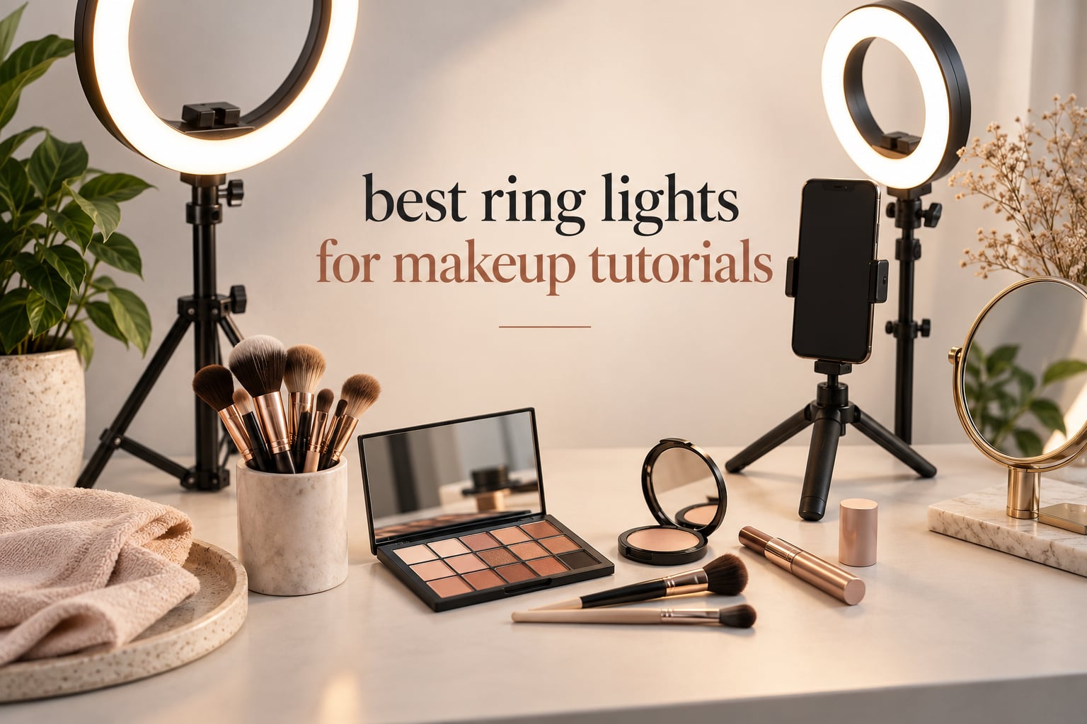 best ring lights for makeup tutorials