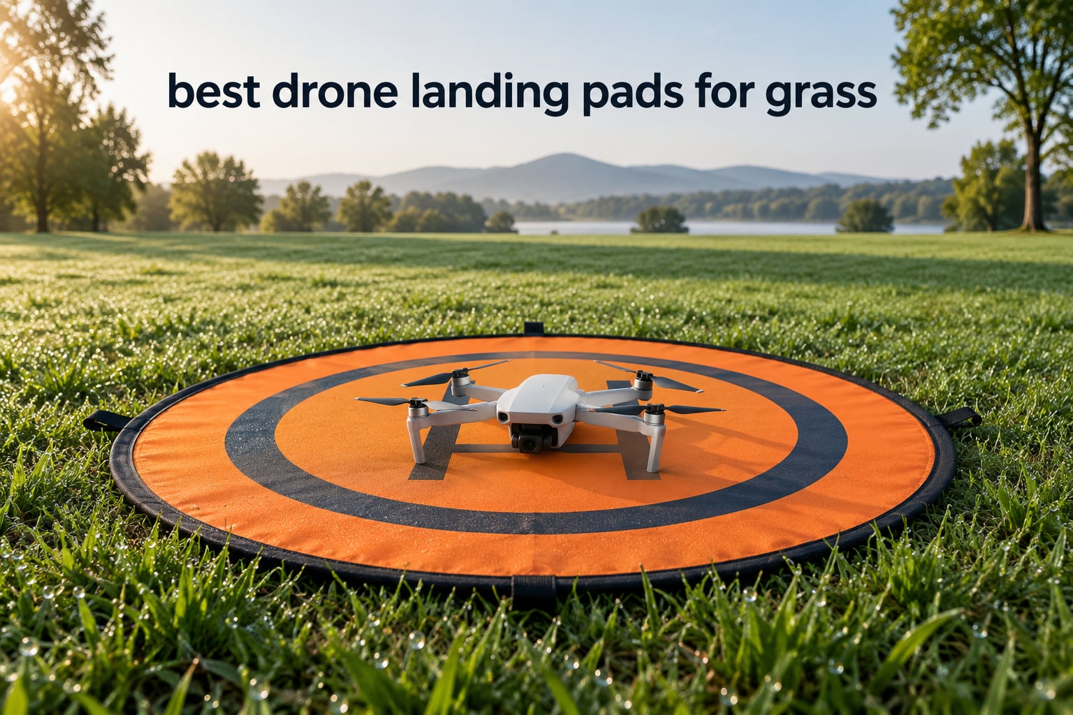 best drone landing pads for grass