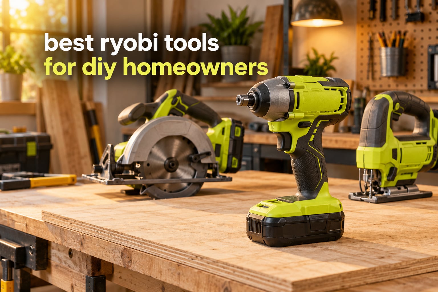best ryobi tools for diy homeowners