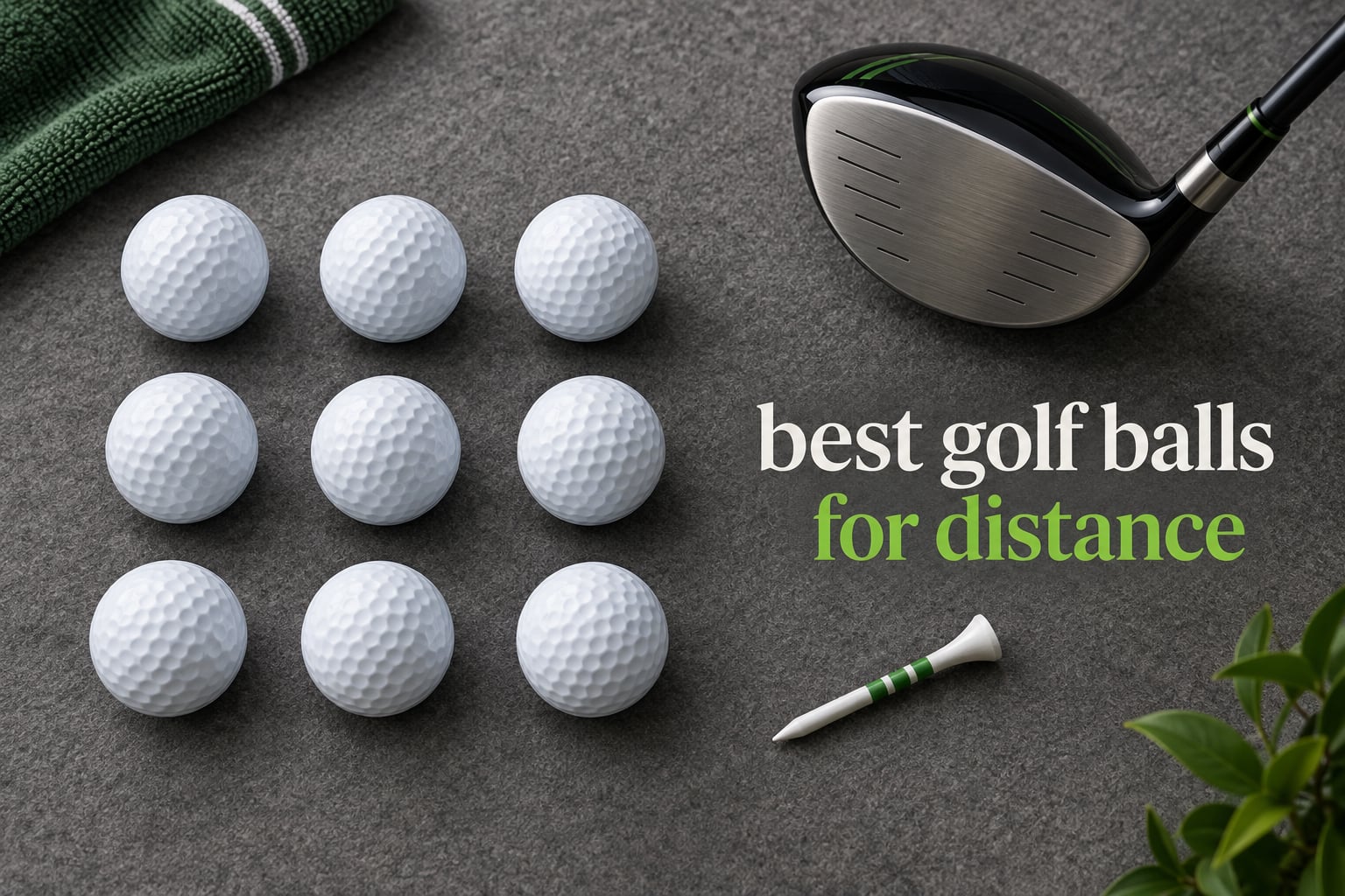 best golf balls for distance