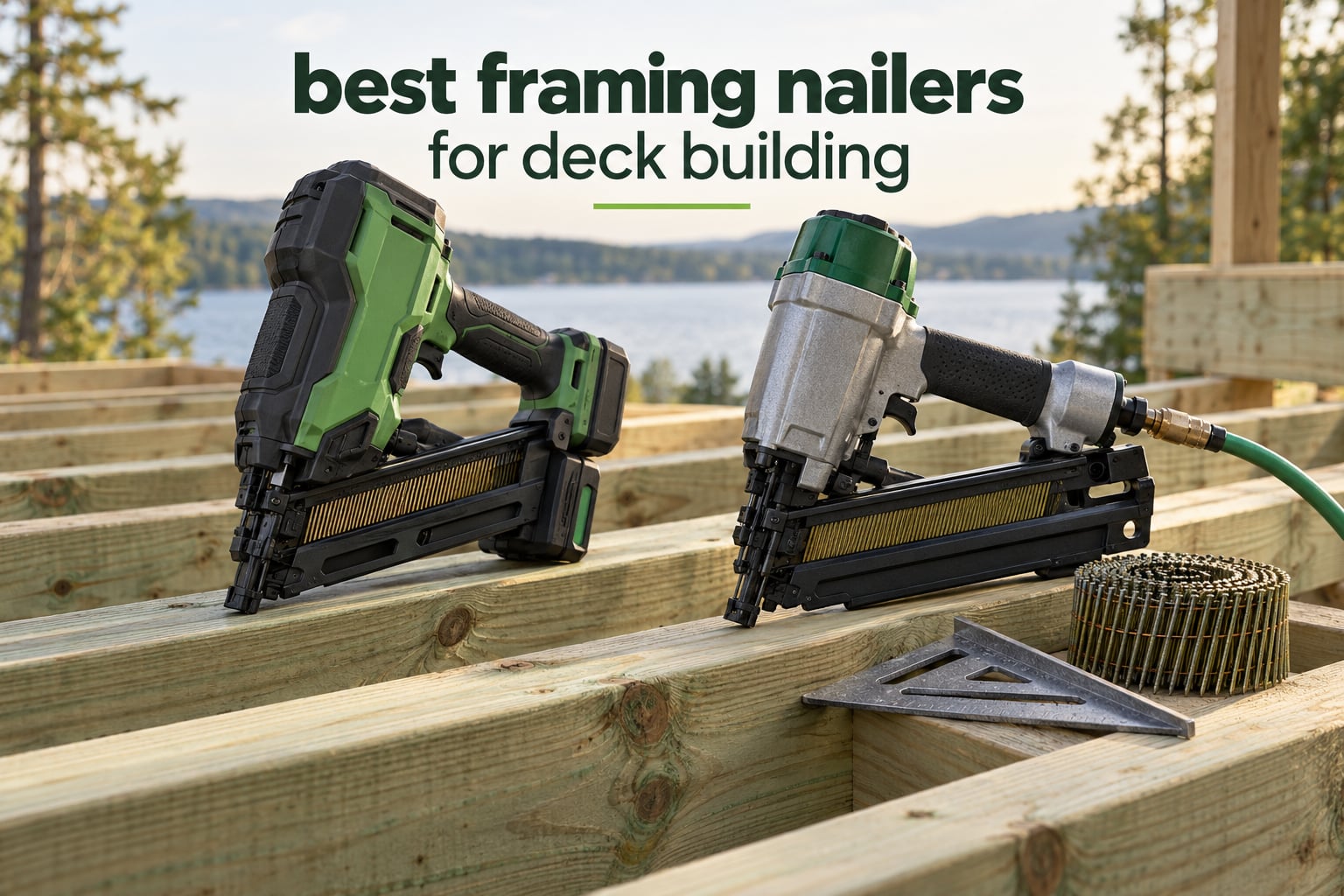 best framing nailers for deck building