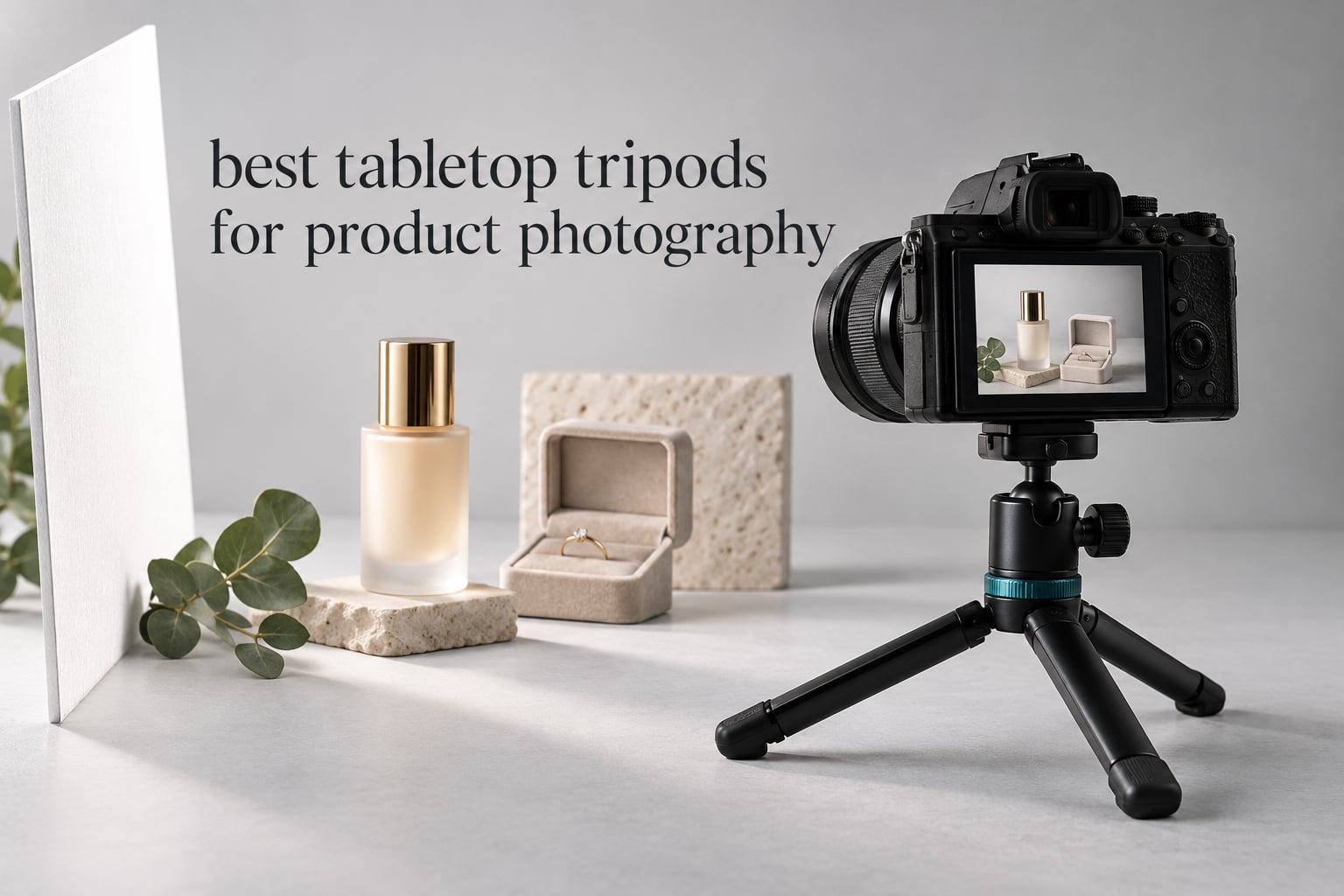 best tabletop tripods for product photography