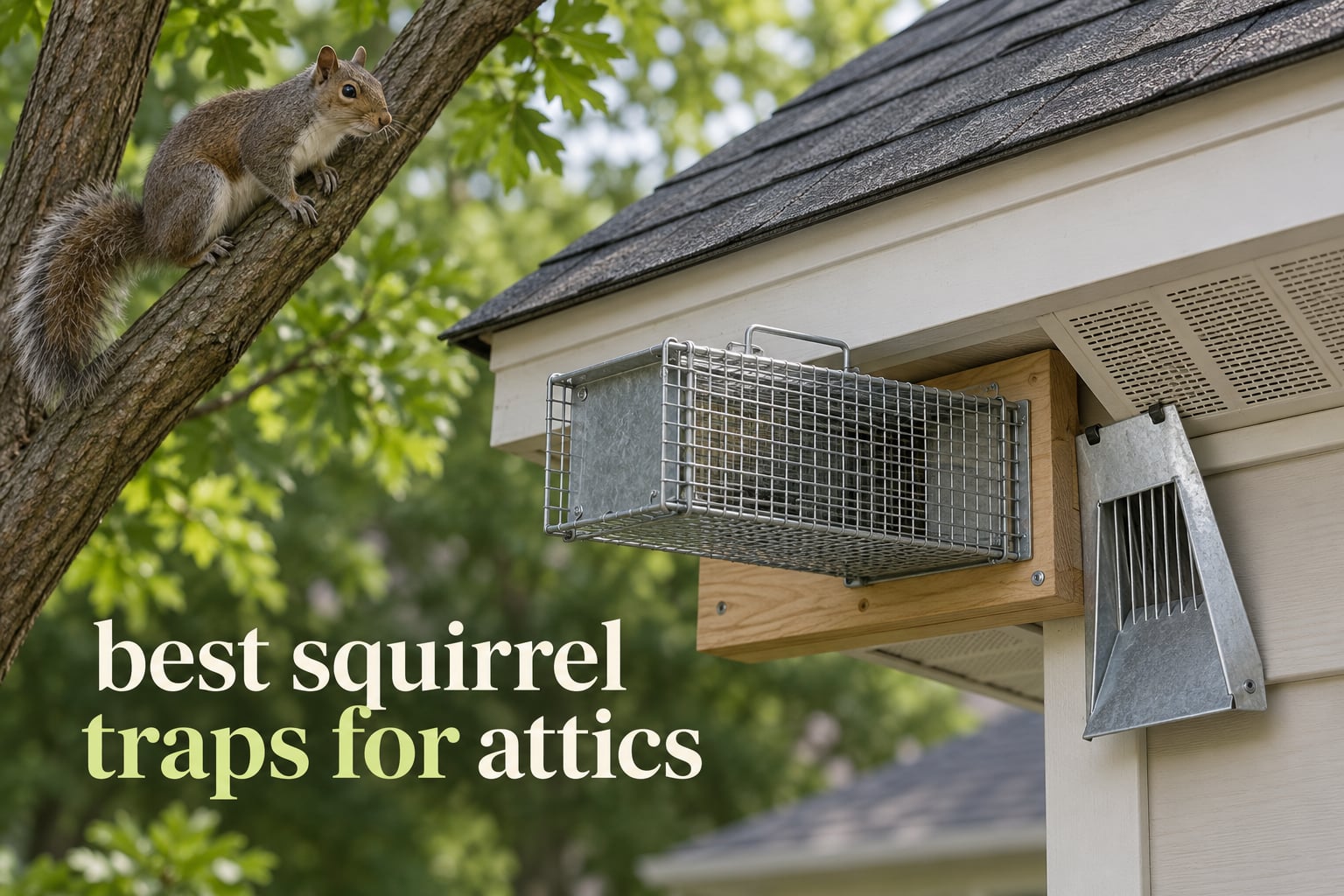 best squirrel traps for attics
