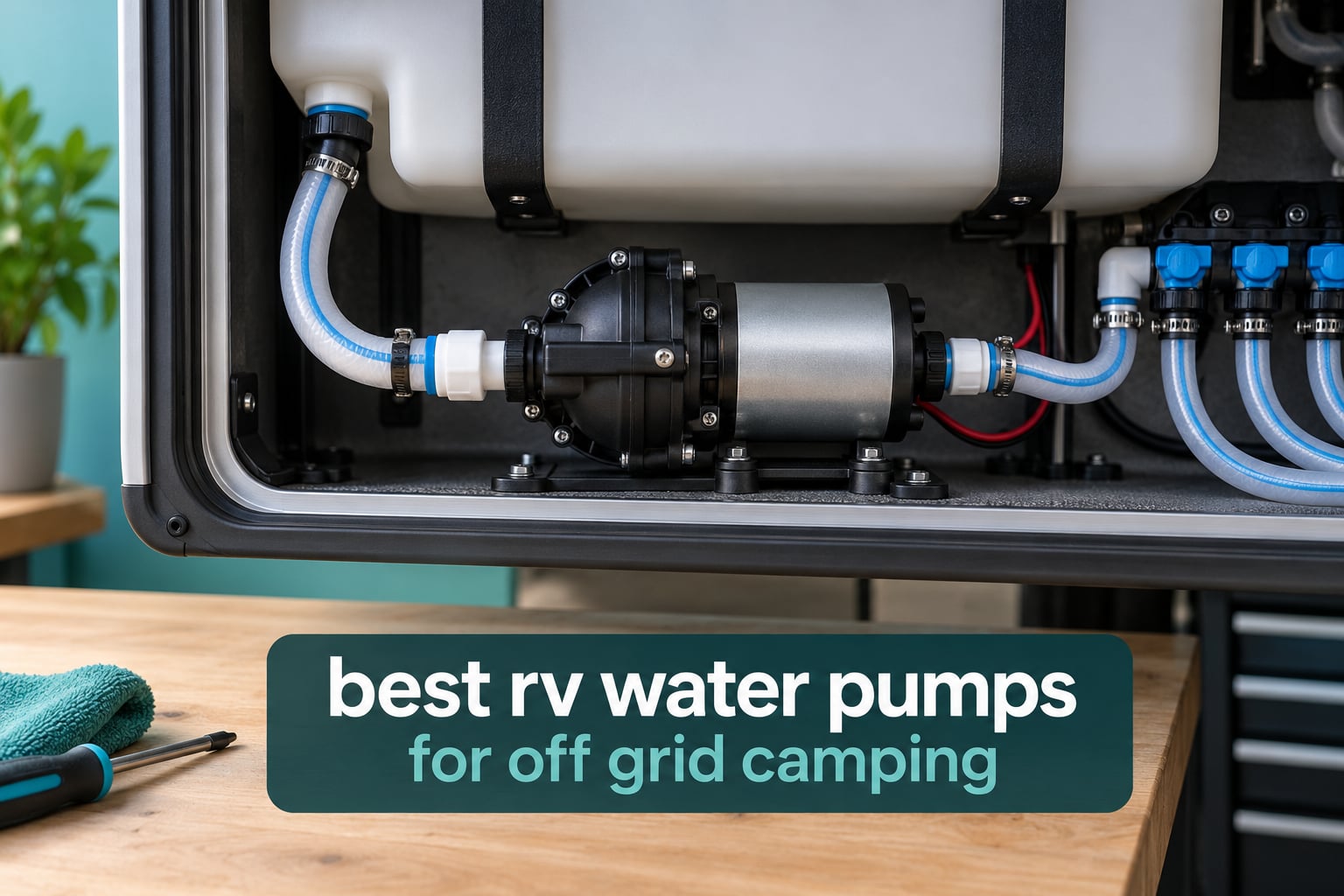 best rv water pumps for off grid camping
