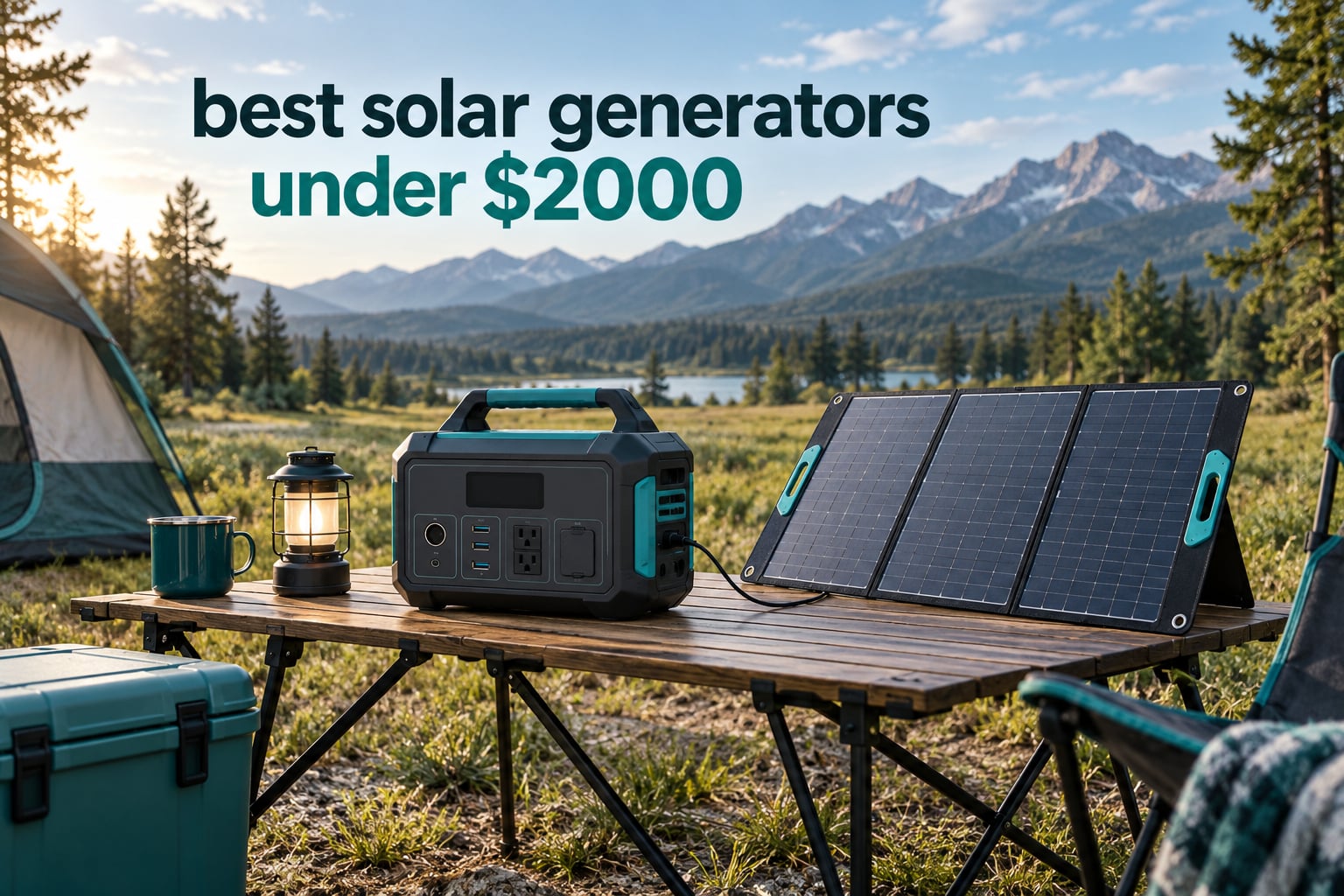 best solar generators under $2000