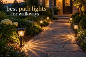best path lights for walkways