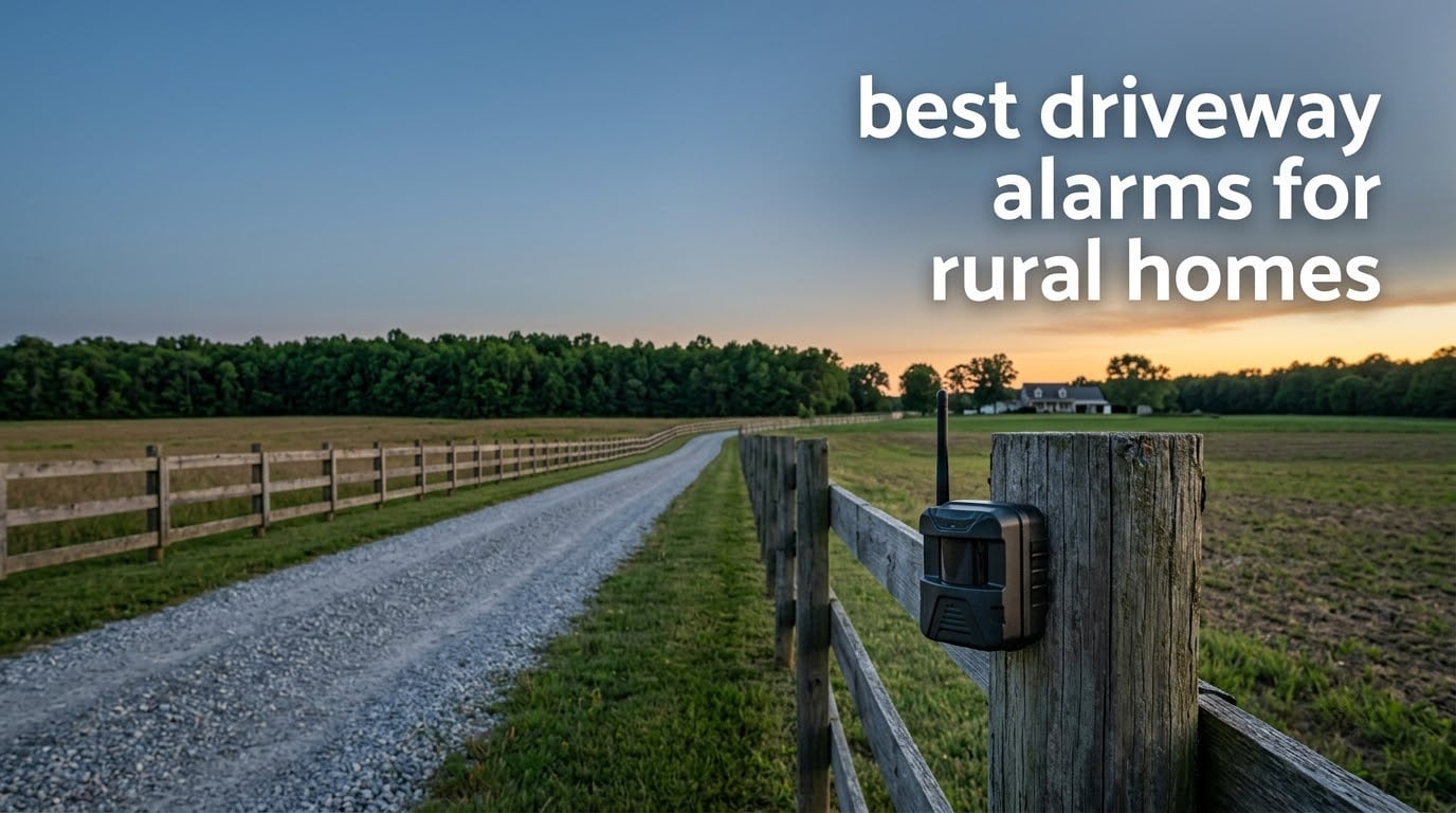 best driveway alarms for rural homes