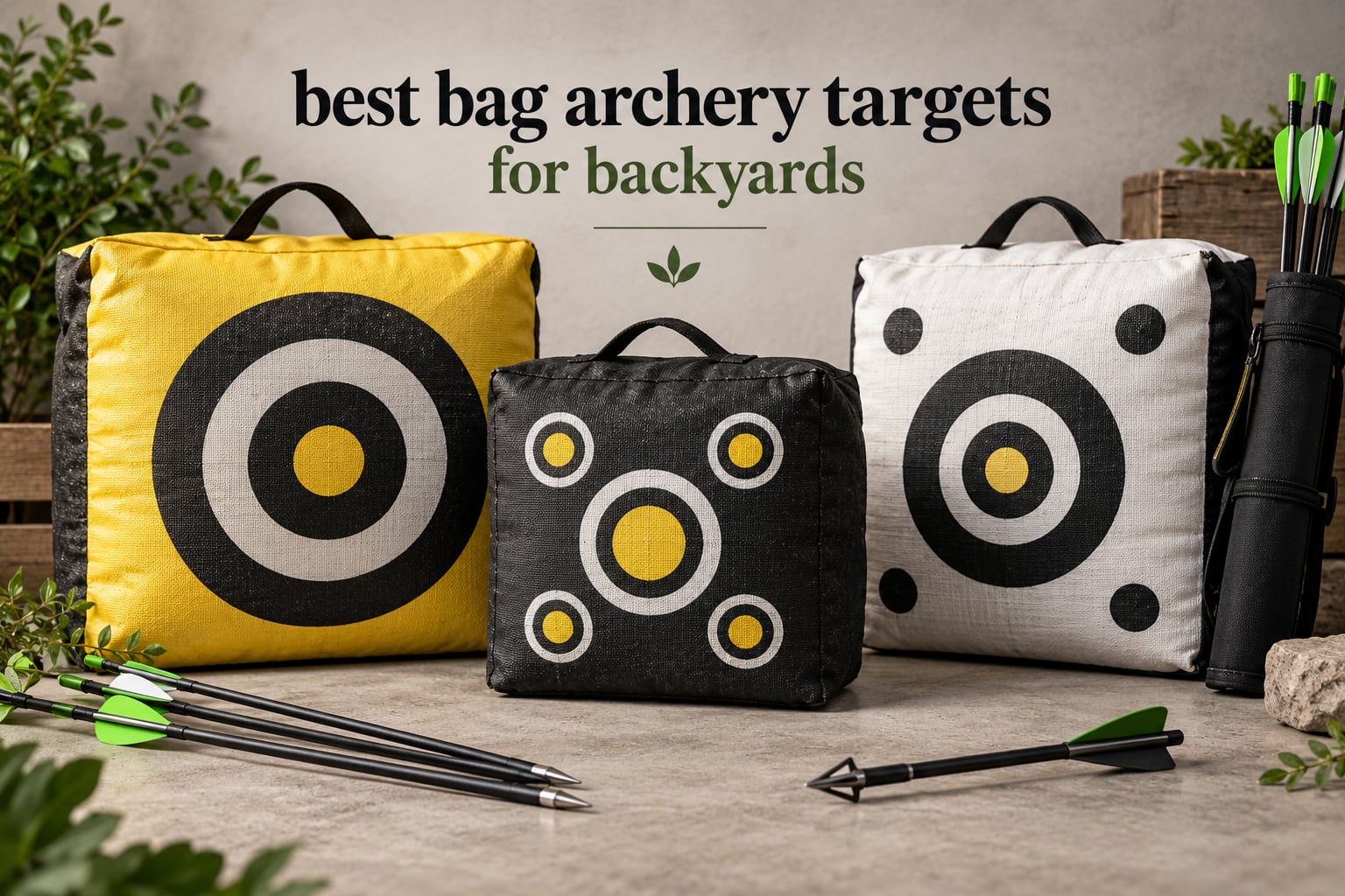best bag archery targets for backyards