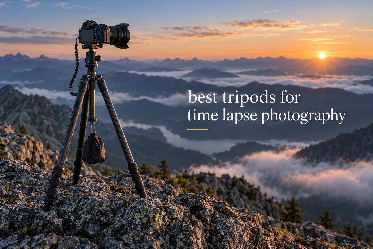 best tripods for time lapse photography