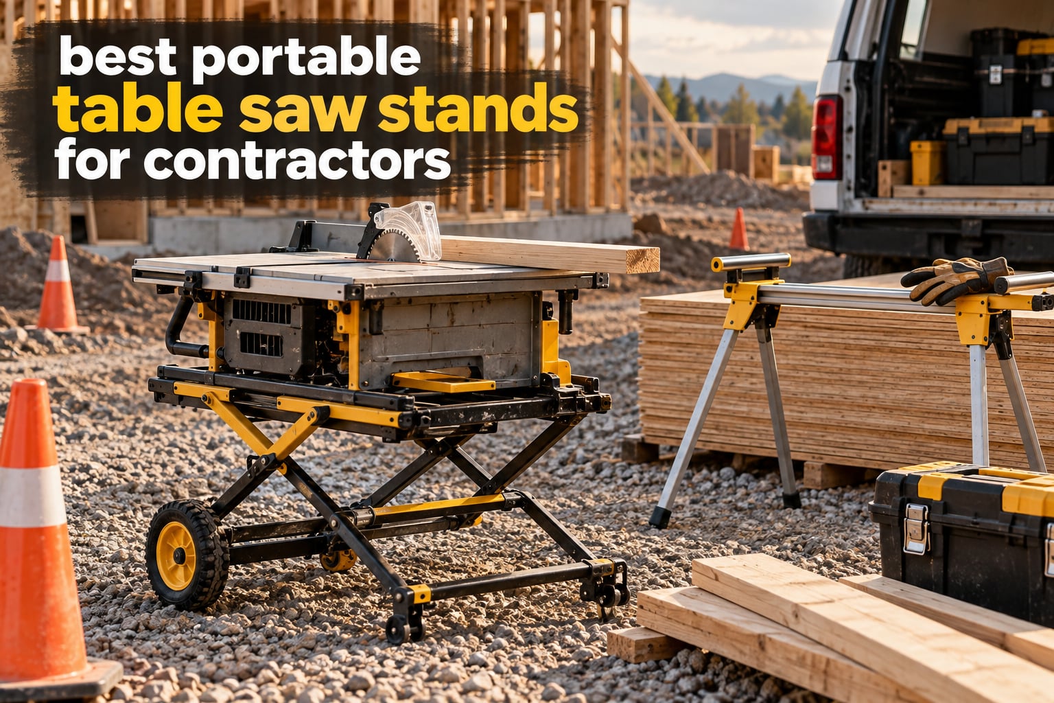 best portable table saw stands for contractors