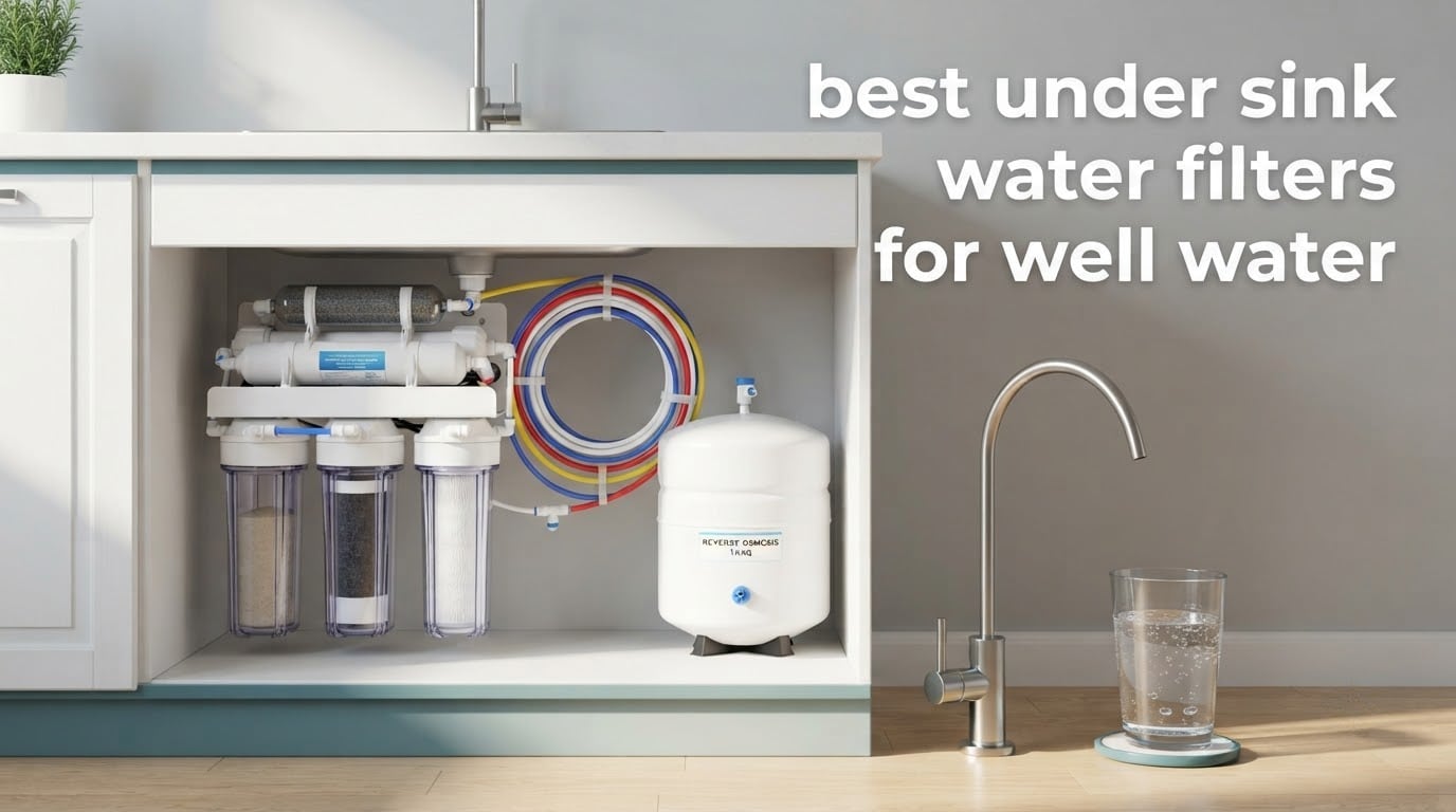 best under sink water filters for well water