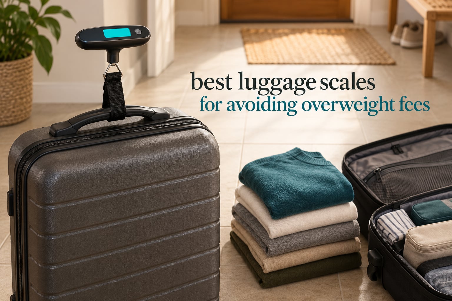 best luggage scales for avoiding overweight fees