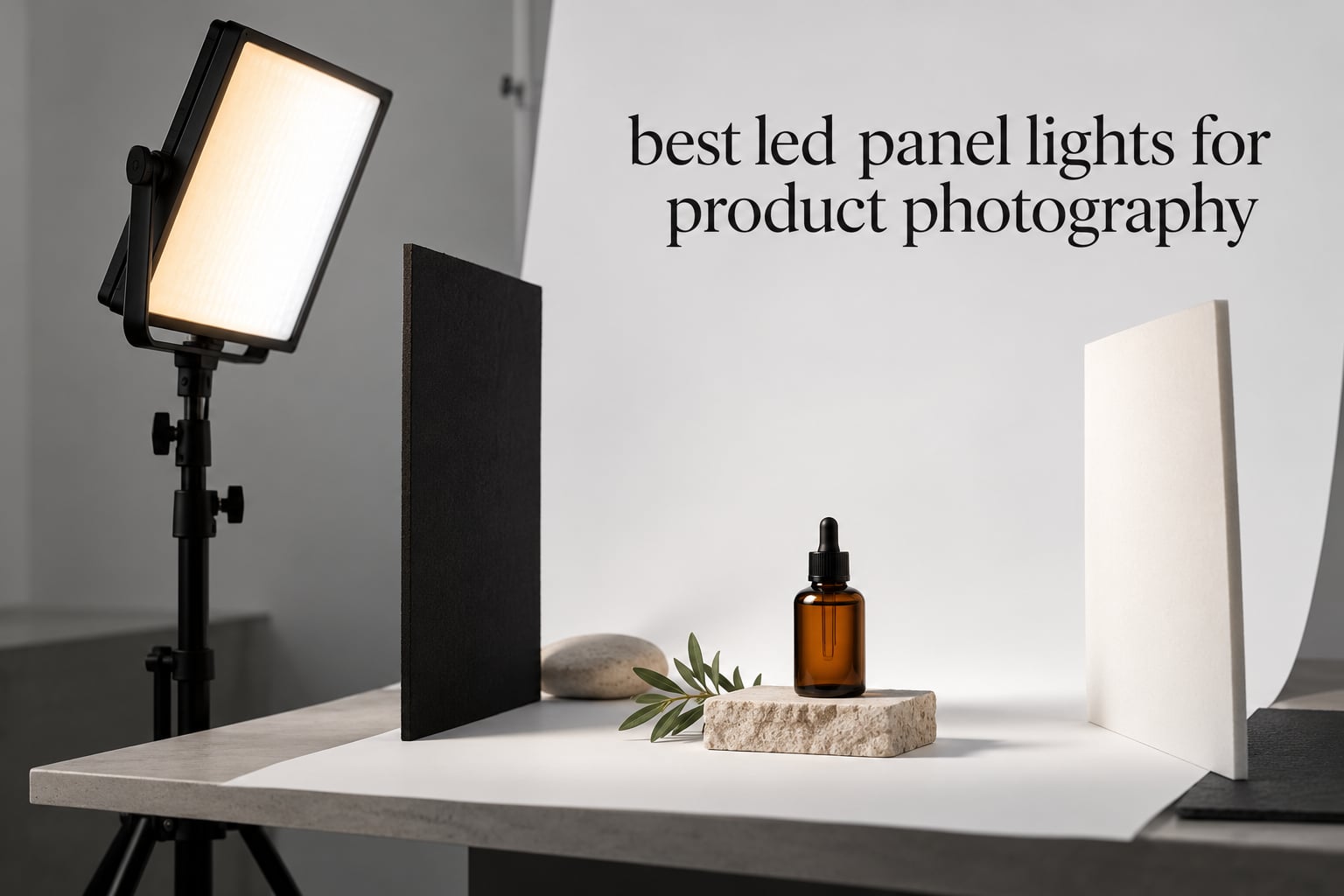 best led panel lights for product photography