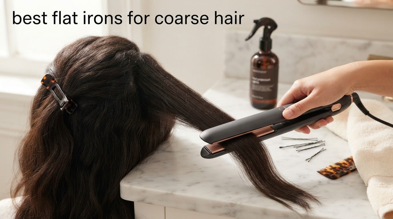 best flat irons for coarse hair
