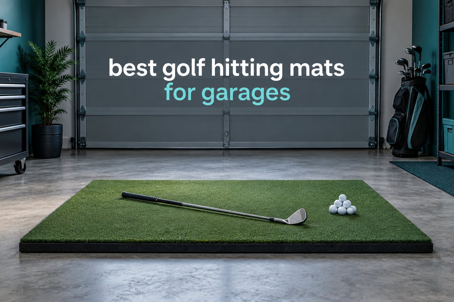best golf hitting mats for garages