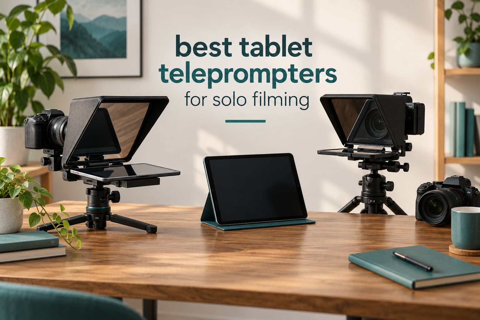 best tablet teleprompters for solo filming