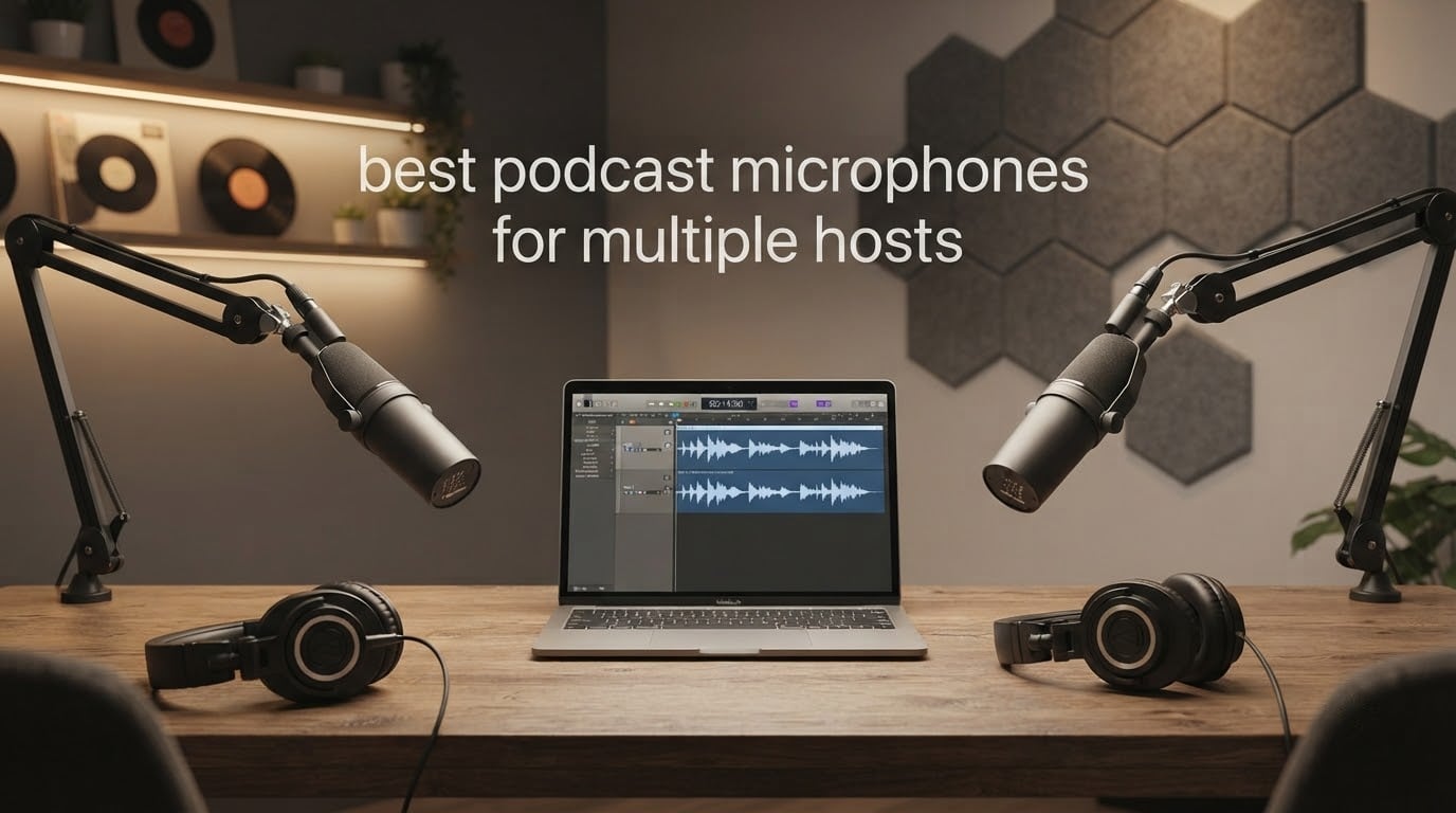 best podcast microphones for multiple hosts