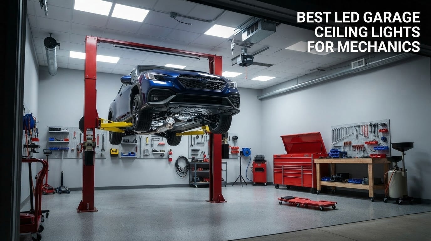 best led garage ceiling lights for mechanics