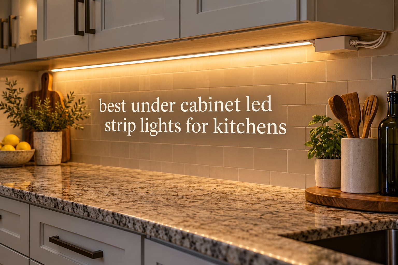 best under cabinet led strip lights for kitchens