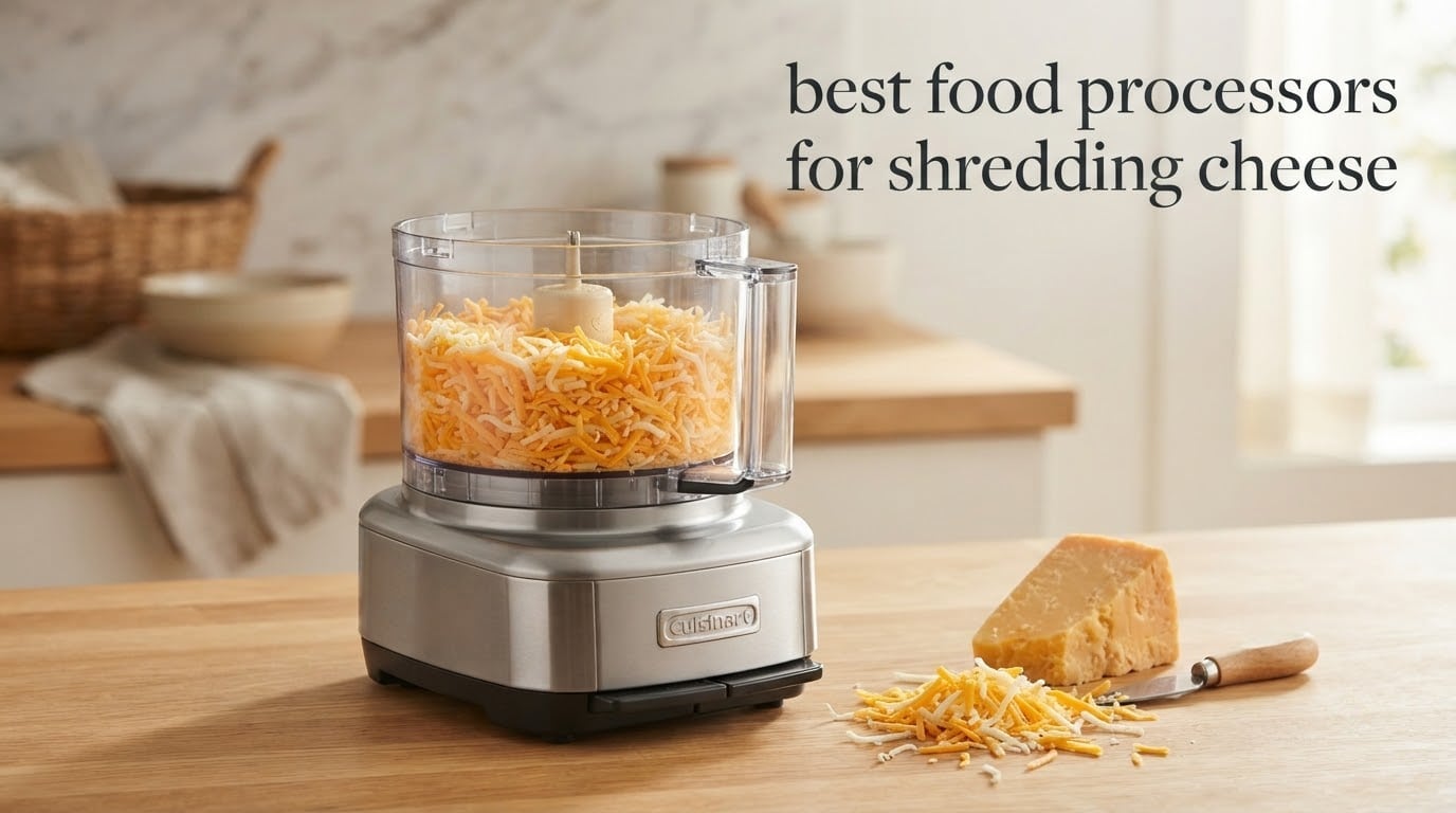 best food processors for shredding cheese