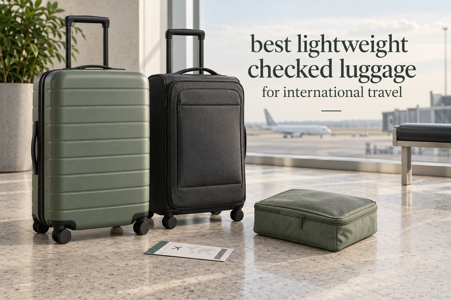 best lightweight checked luggage for international travel