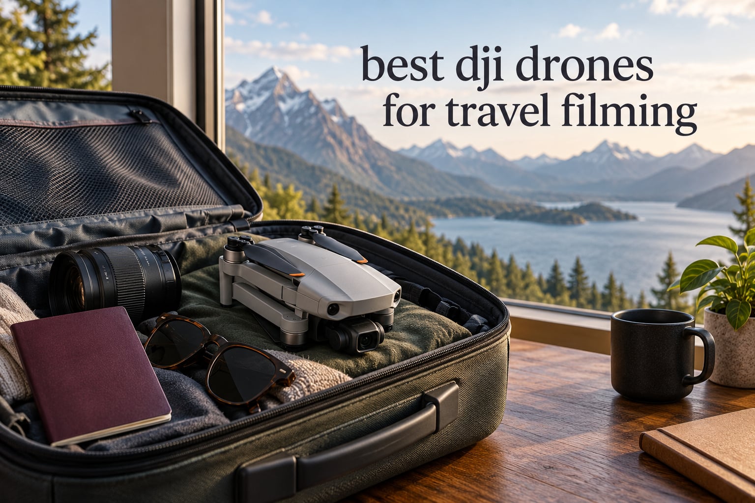 best dji drones for travel filming