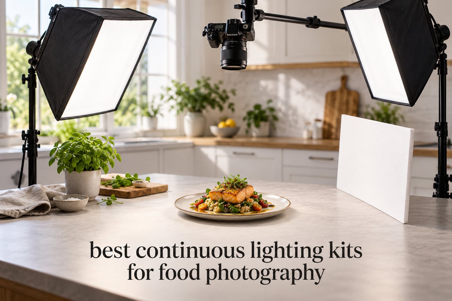 best continuous lighting kits for food photography