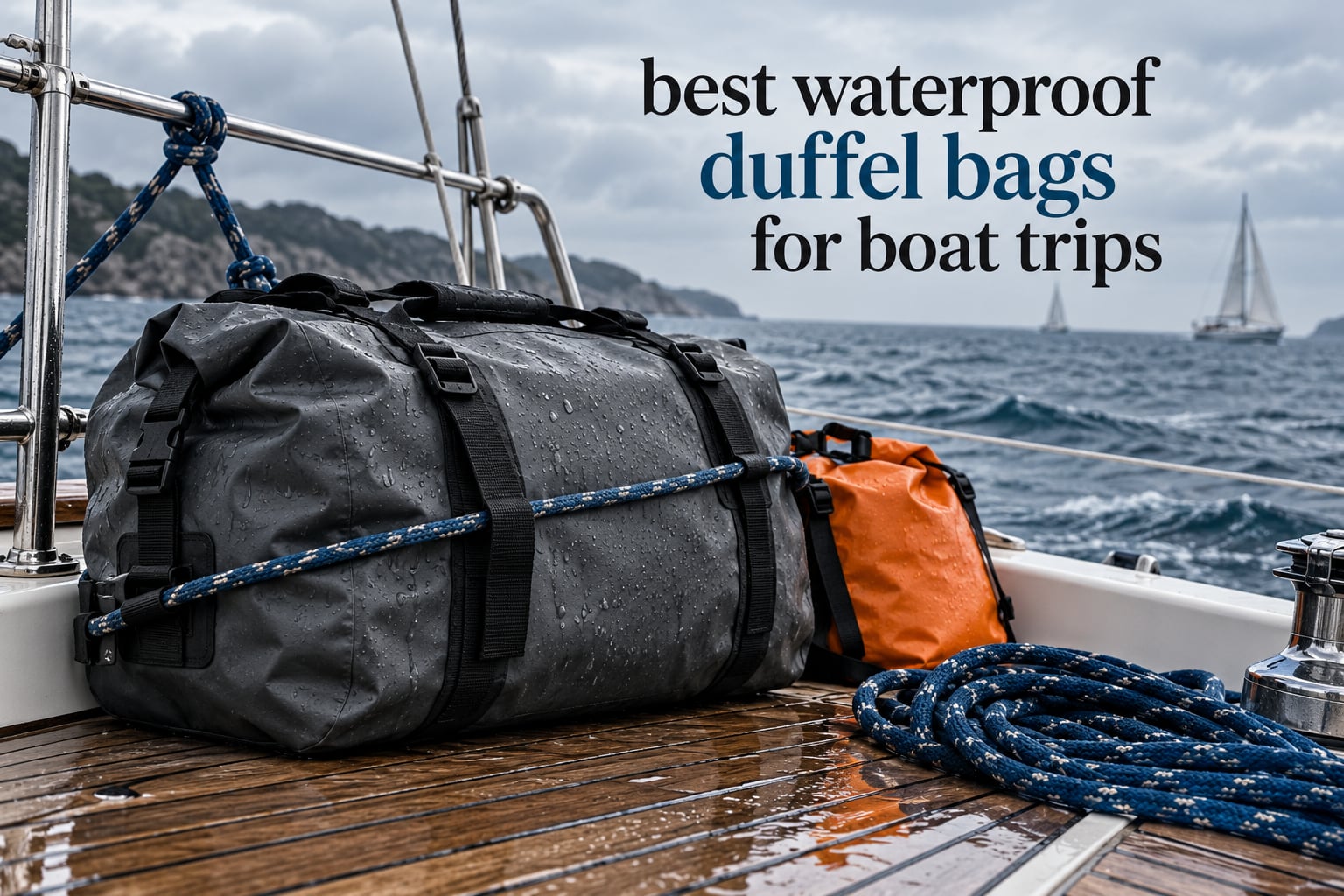 best waterproof duffel bags for boat trips