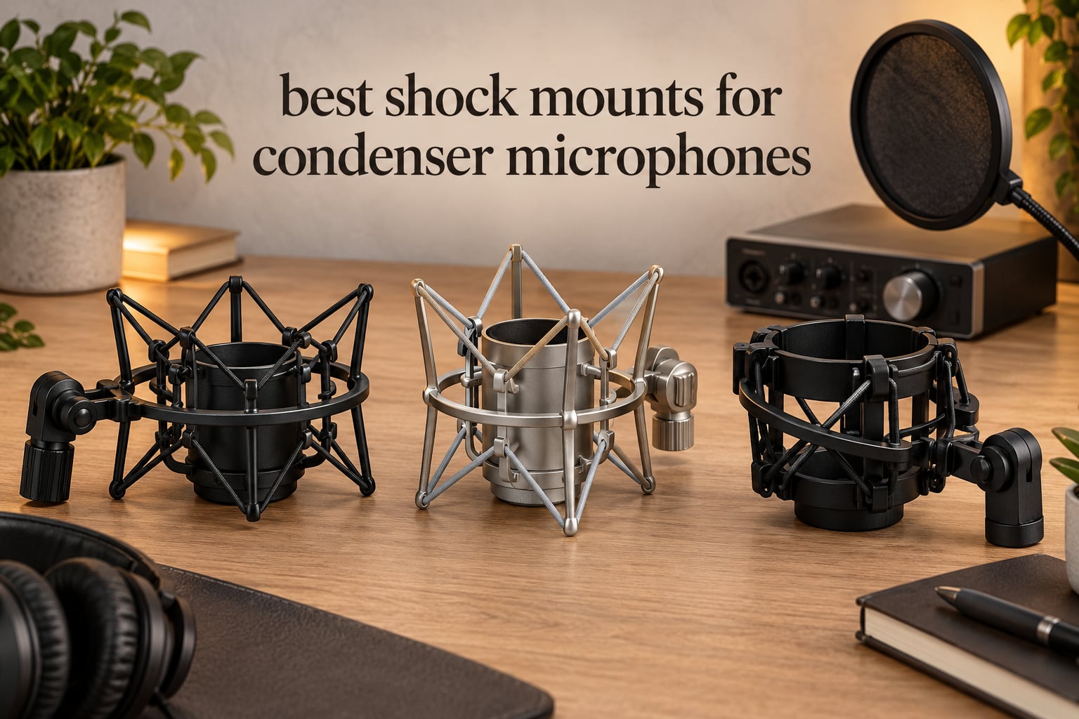 best shock mounts for condenser microphones