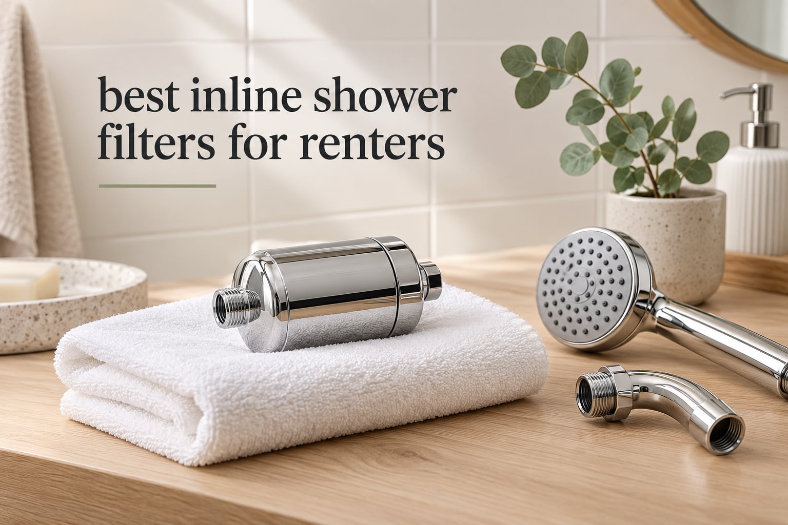 best inline shower filters for renters