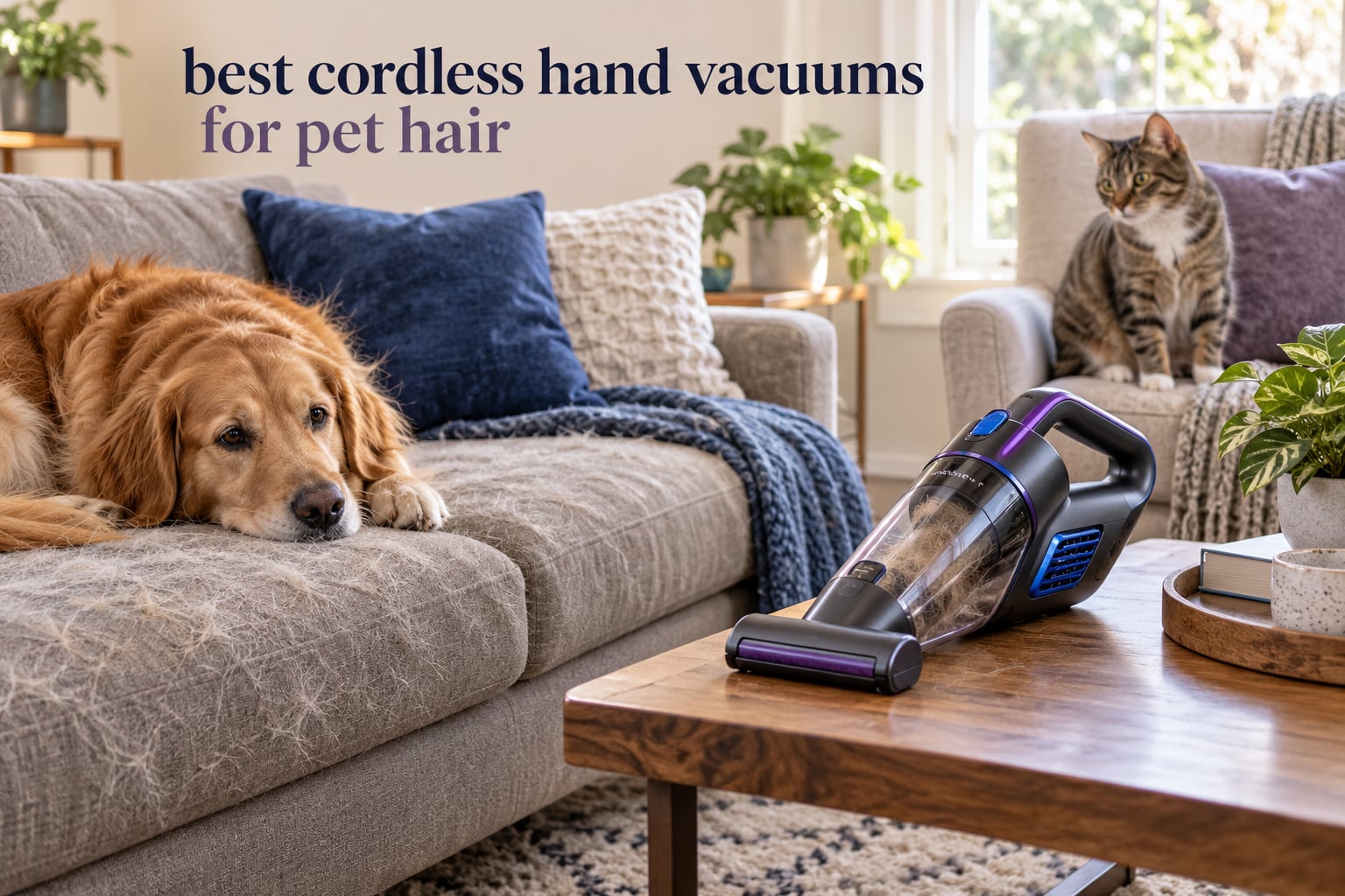 best cordless hand vacuums for pet hair