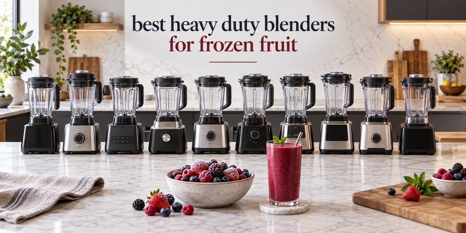 best heavy duty blenders for frozen fruit