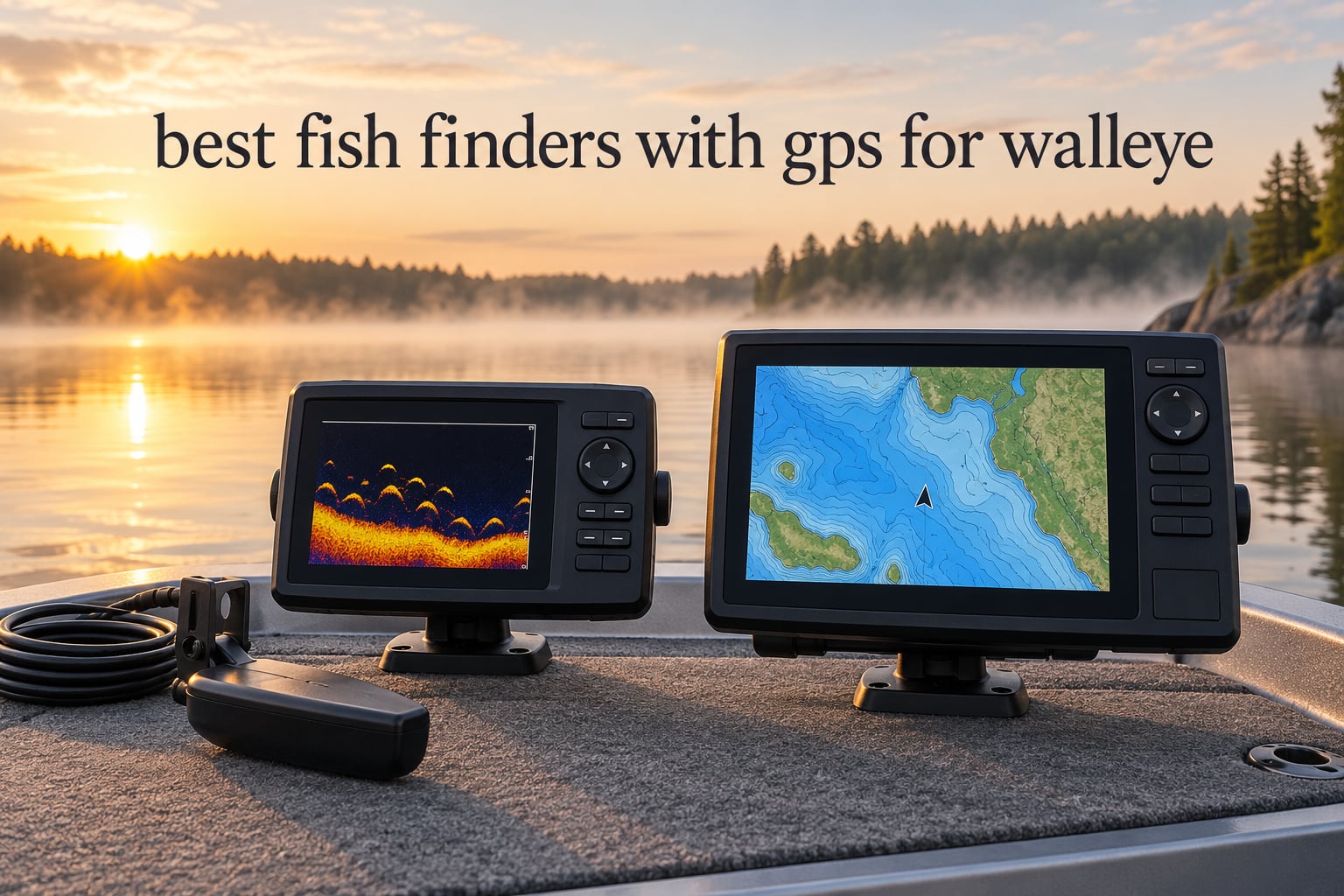 best fish finders with gps for walleye