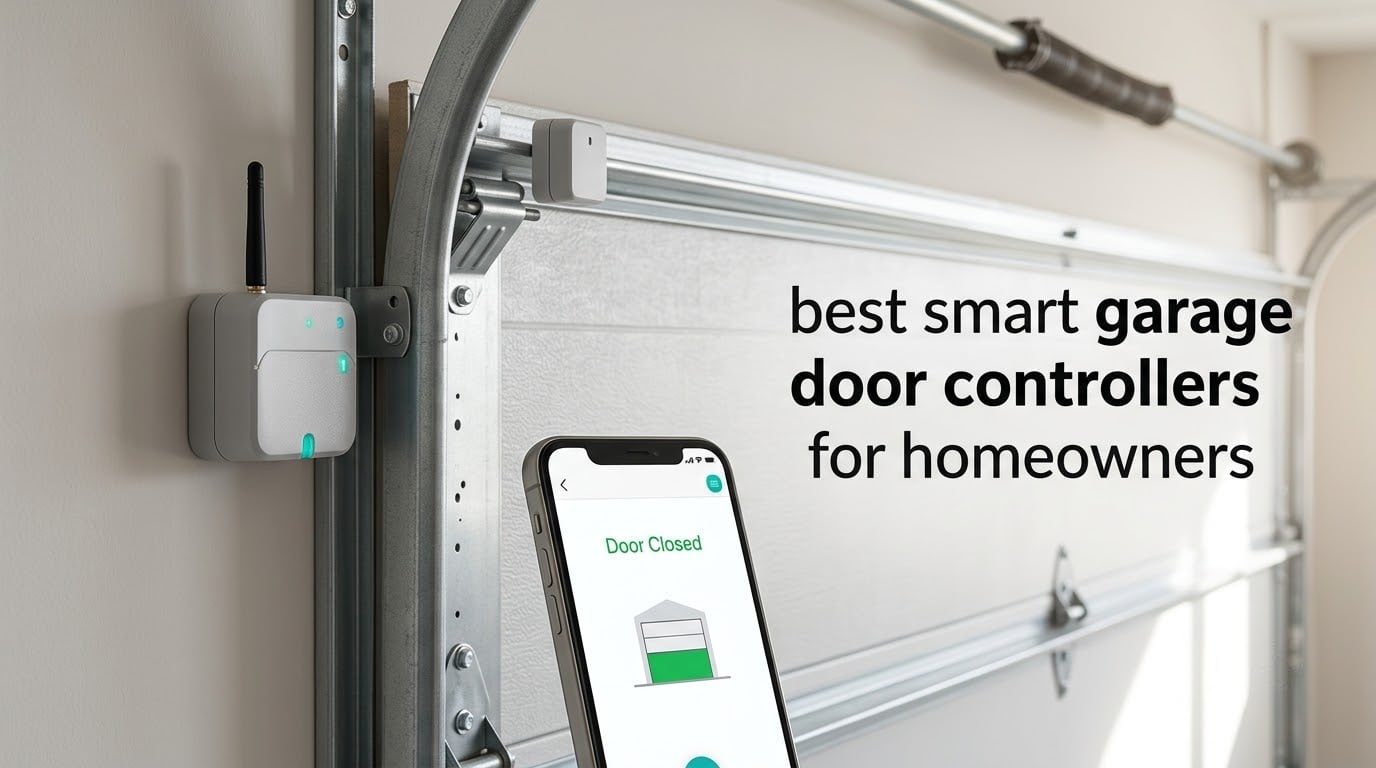 best smart garage door controllers for homeowners