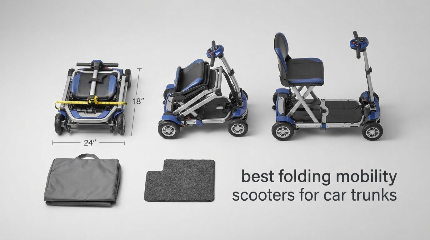 best folding mobility scooters for car trunks