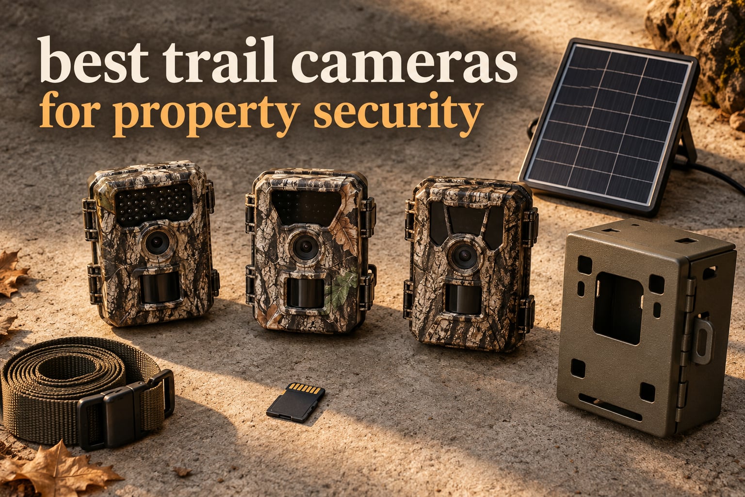 best trail cameras for property security