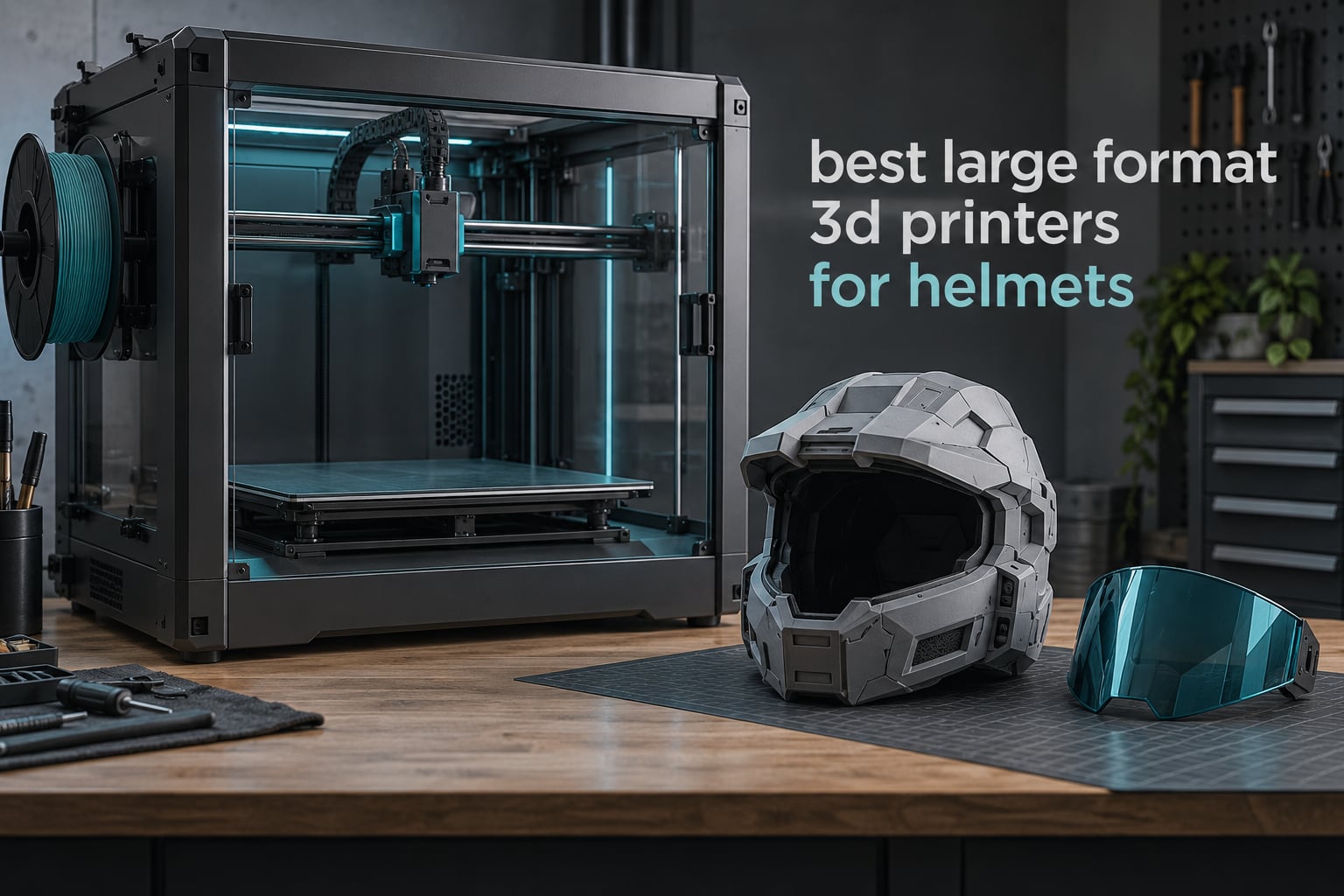 best large format 3d printers for helmets