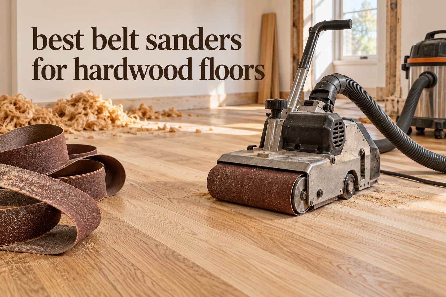 best belt sanders for hardwood floors