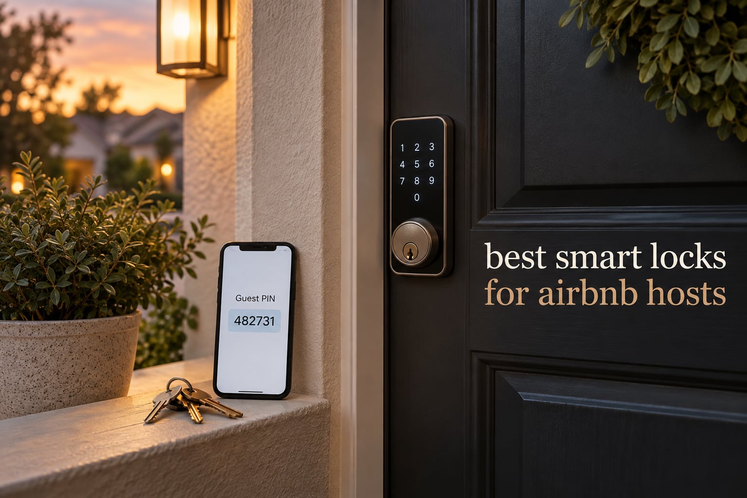 best smart locks for airbnb hosts