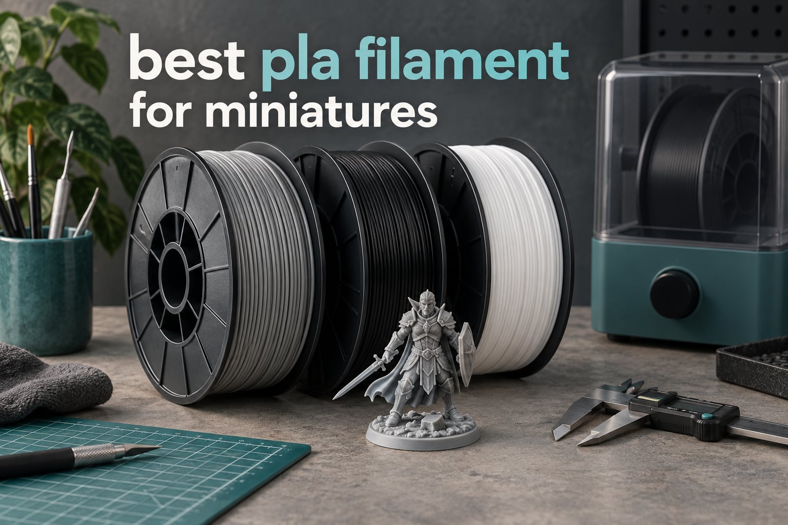 best pla filament for miniatures