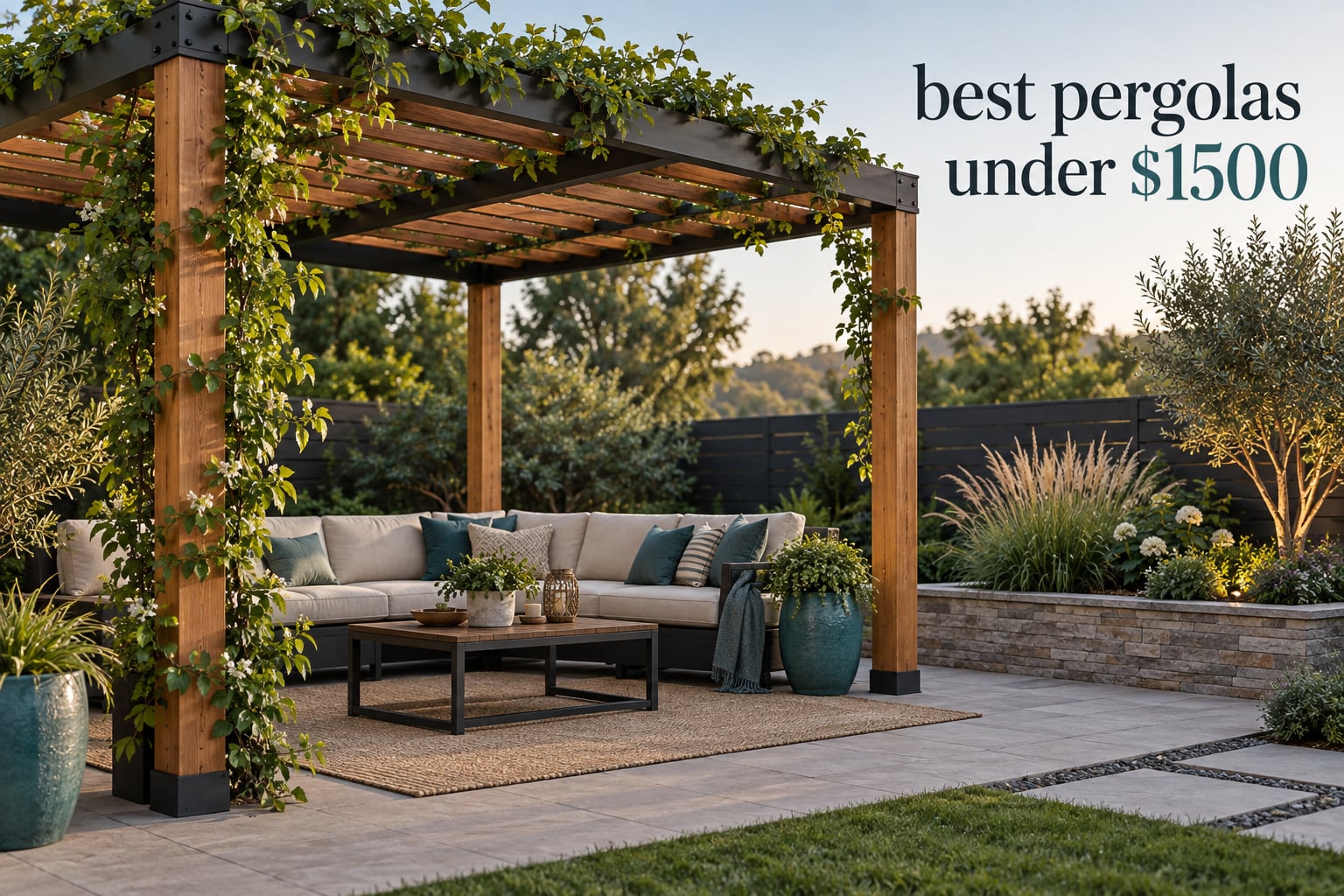 best pergolas under $1500