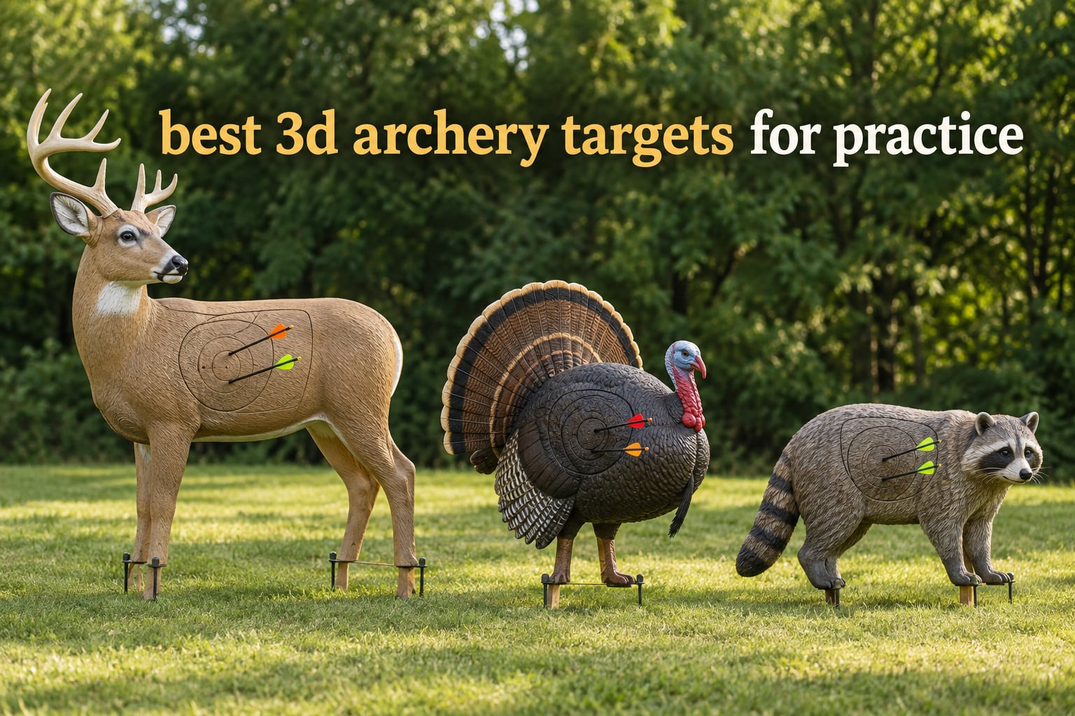 best 3d archery targets for practice