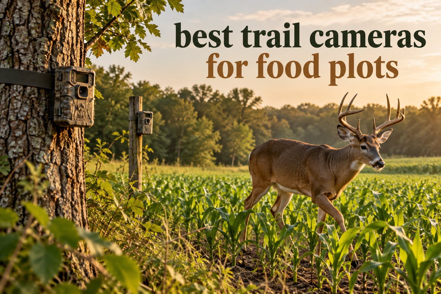 best trail cameras for food plots