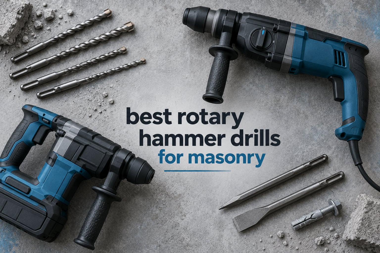best rotary hammer drills for masonry
