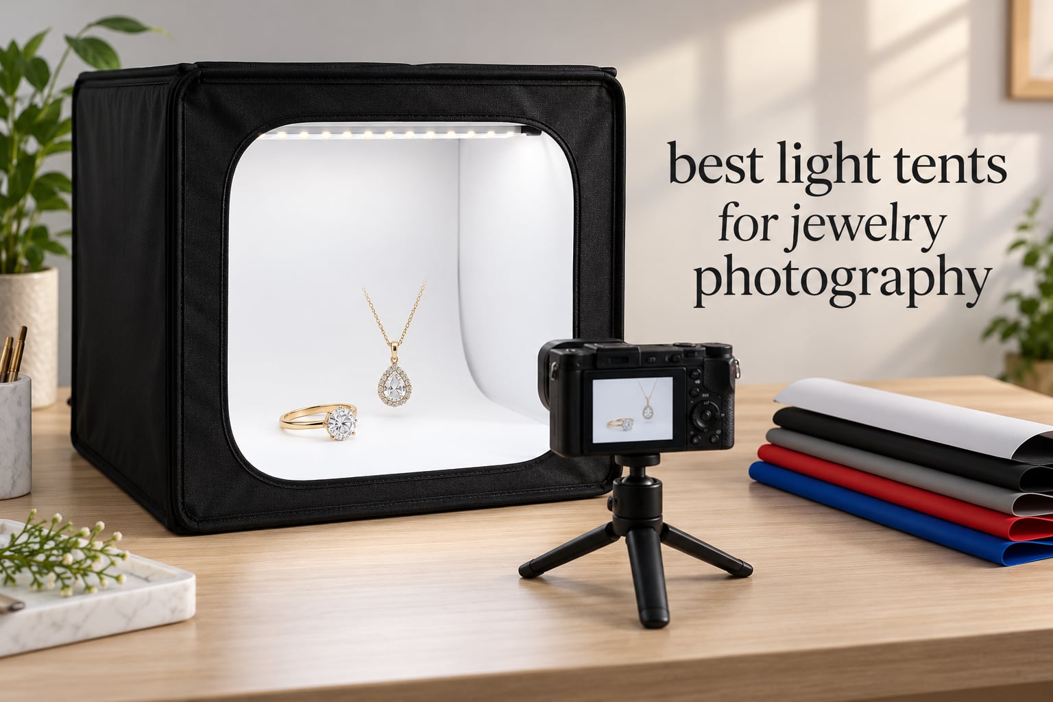 best light tents for jewelry photography
