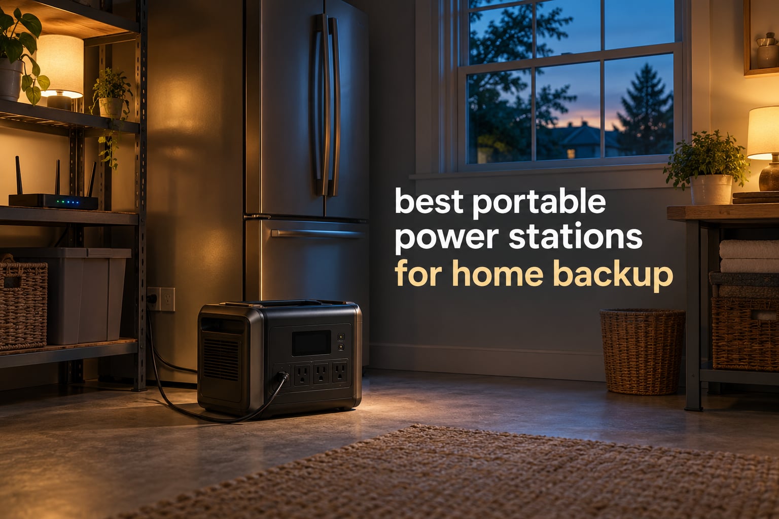 best portable power stations for home backup