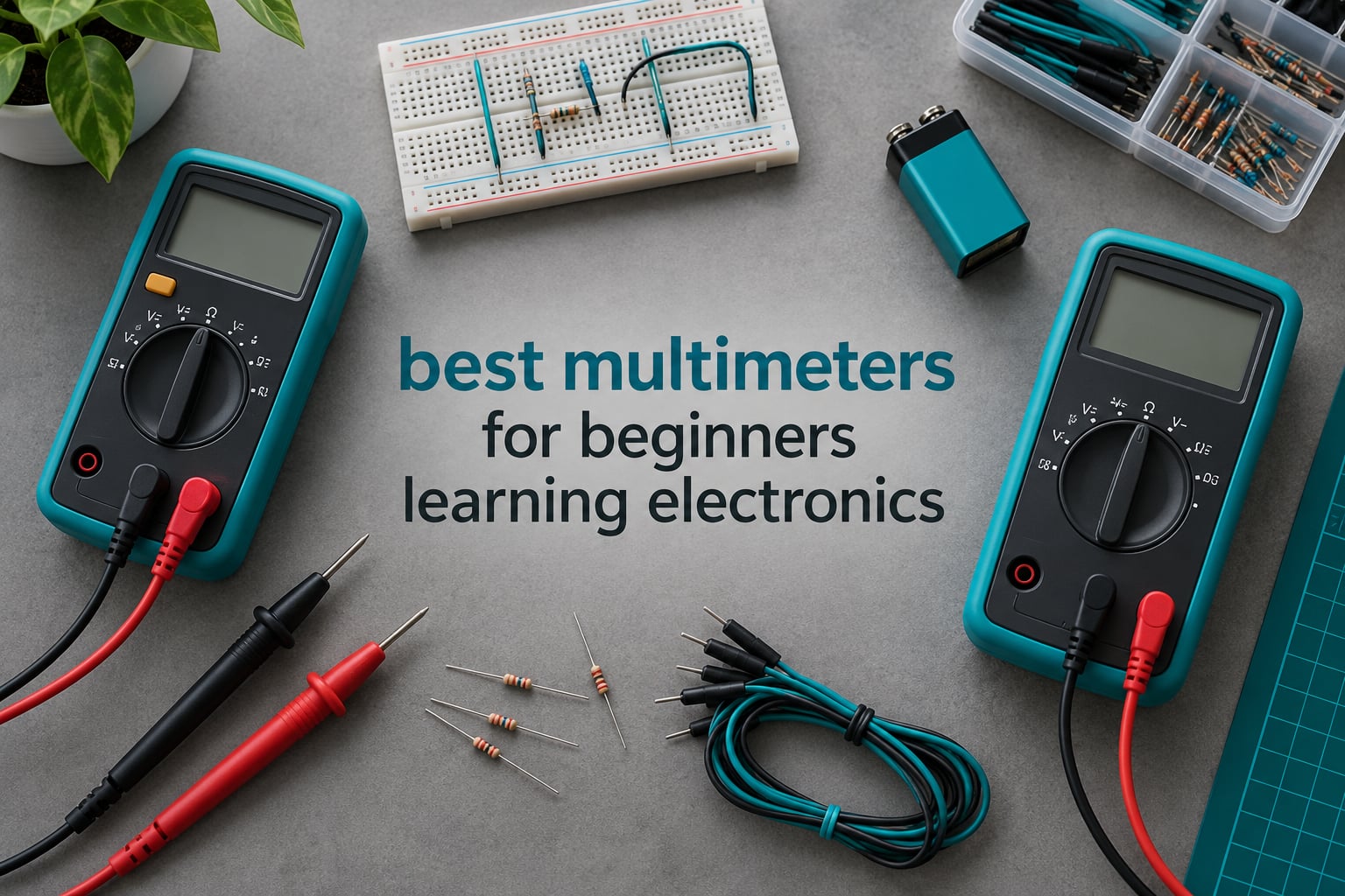 best multimeters for beginners learning electronics
